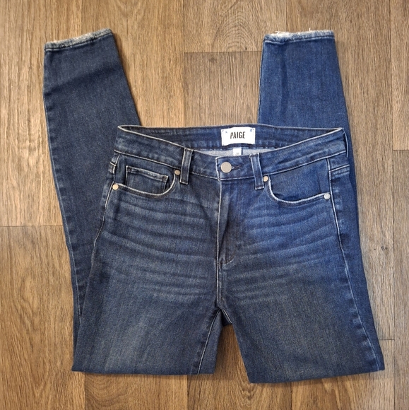 Paige Hoxton Ankle Fairview Jeans. - Picture 13 of 16